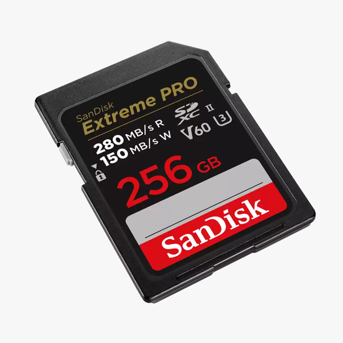 SanDisk Extreme Pro SDXC, SDSDXEP 256GB, V60, U3, C10, UHS-II, 280MB/s R, 150MB/s W, 4x6, Lifetime Limited (SDSDXEP-256G-GN4IN) เมมโมรี่ แซนดิส กล้อง ถ่ายรูป กล้องDSLR ประกัน Synnex ตลอดอายุการใช้งาน