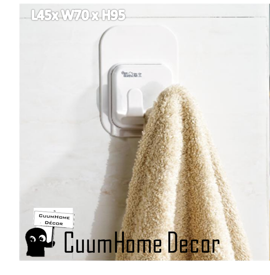 AP-04 ตะขอแขวน ยึดด้วยแผ่นฟิลม์