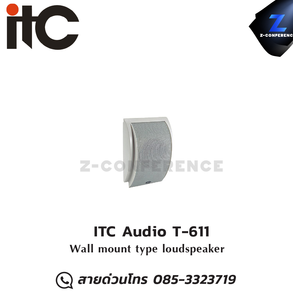 ITC Audio T-611 Wall Mount Two Way Speaker ลำโพง , ตู้ลำโพง , speaker