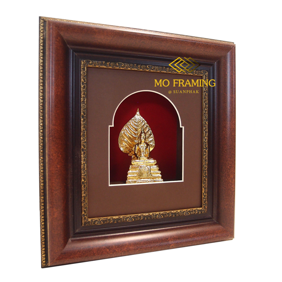 หลวงพ่อโสธร หน้าตัก 1.5 นิ้ว ทองคำเปลว