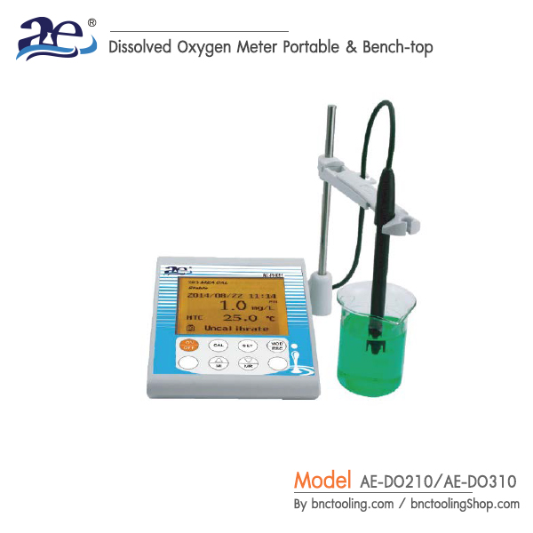 A&E Lab,Dissolved Oxygen Meter Portable & Bench-top ,AE-DO210/AE-DO310