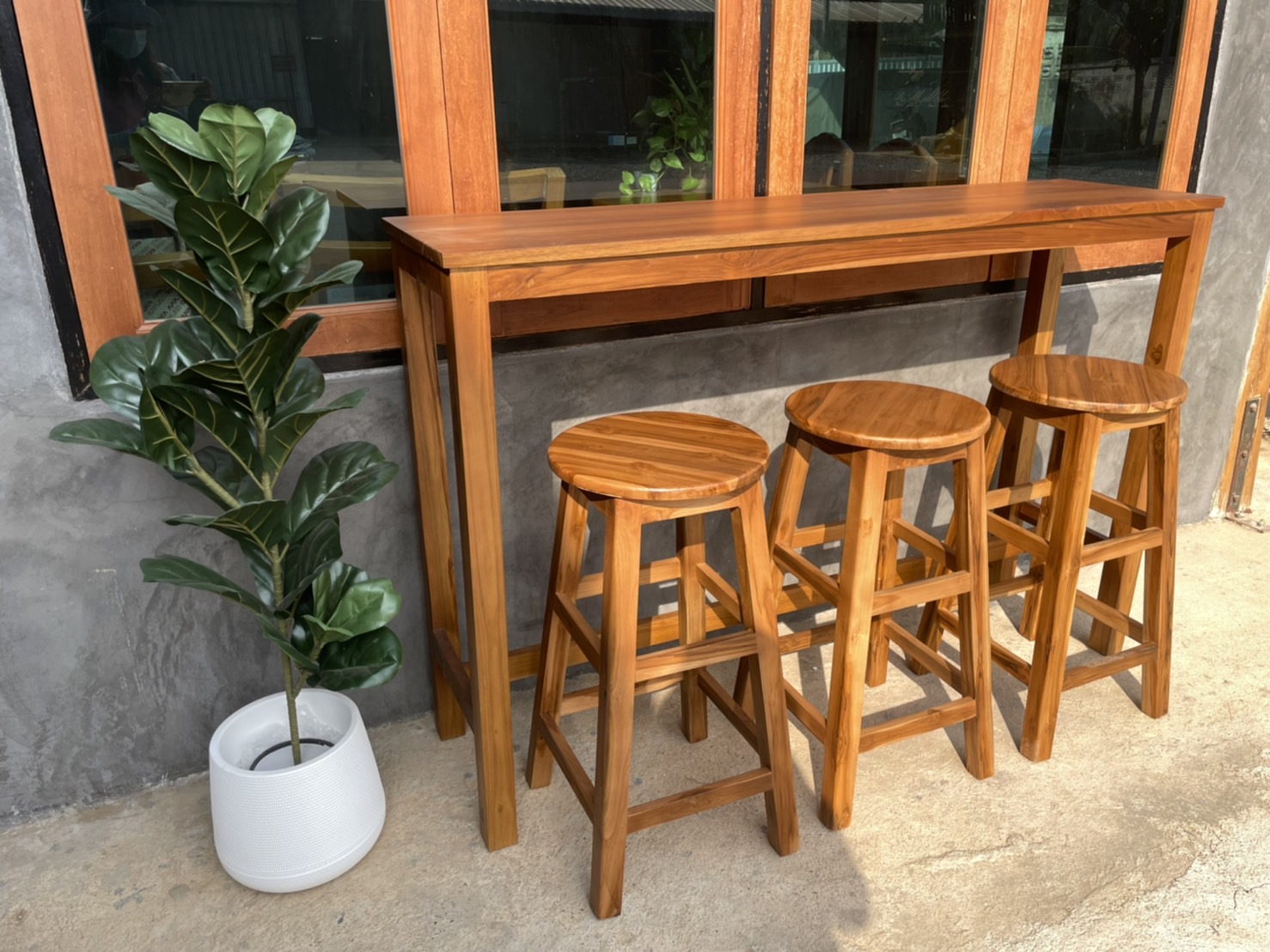 เก้าอี้ Stool สูงแบบกลม