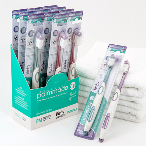 19072-แปรงสีฟัน ริชชี่ อารีก้า ปาล์ม (12 ชิ้น)