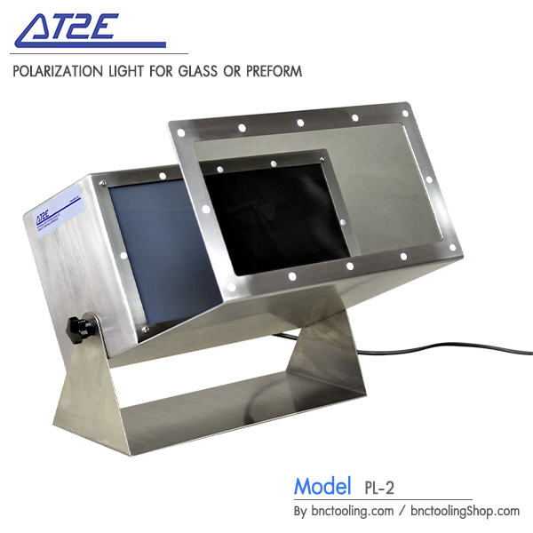 เครื่องตรวจสอบขวดพรีฟอร์มด้วยแสงโพลาไรซ์ bnctoolingshop AT2E,POLARIZATION LIGHT FOR GLASS OR PREFORM,PL-P