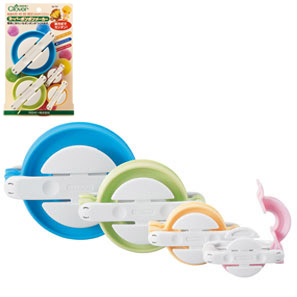 Clover 58-791อุปกรณ์ช่วยทำ pompom ปอมปอม set 4ชิ้น