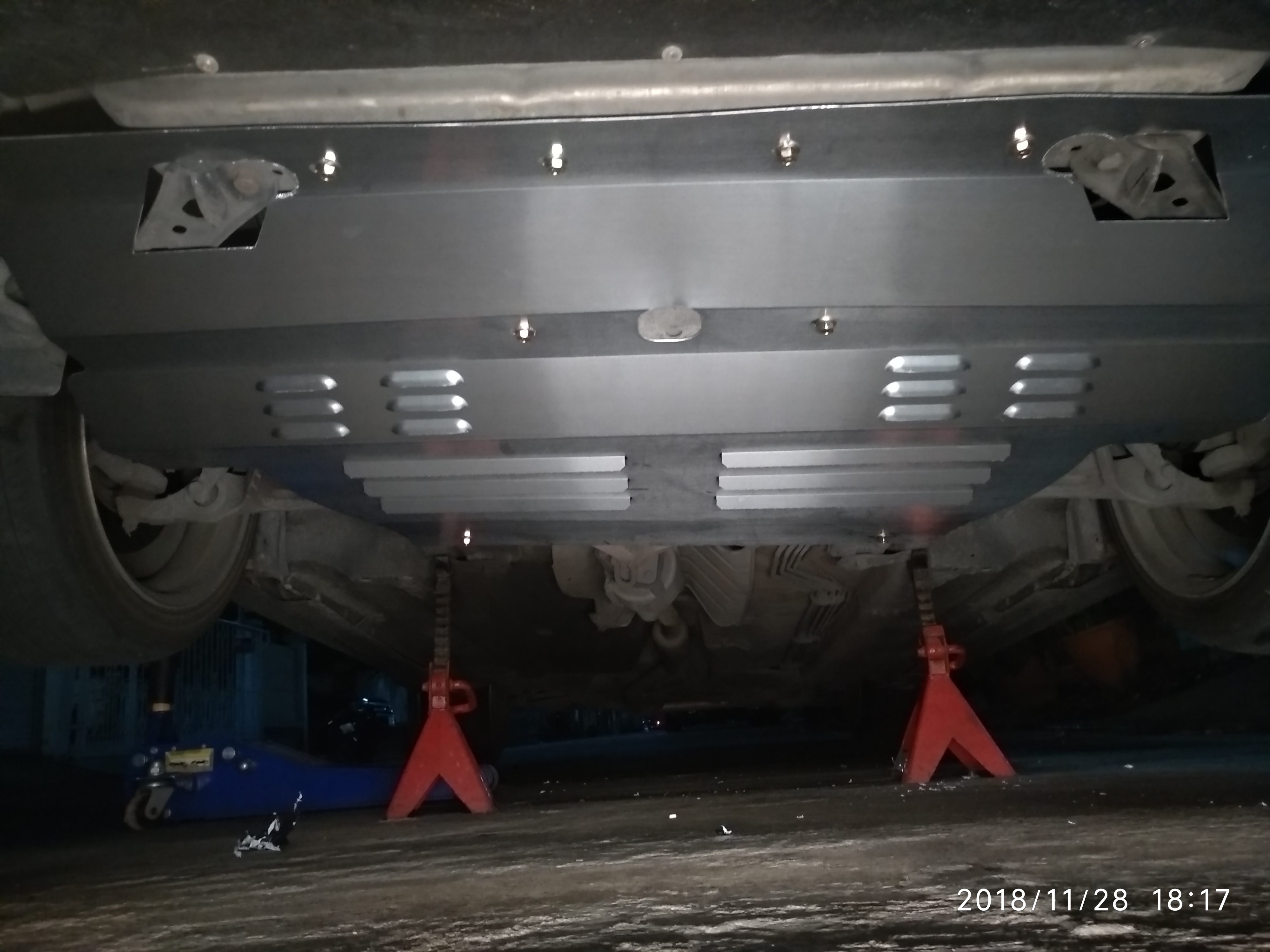 แผ่นปิดใต้ห้องเครื่องอลูมิเนียม Honda Accord G7 Raceplate_Undertray