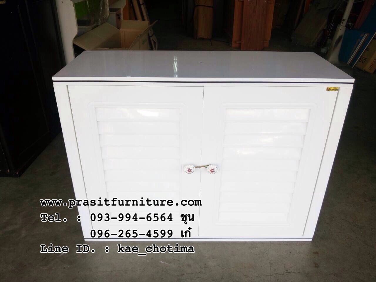 ตู้รองเท้าพลาสติก PVC รุ่น D2 (มีรูปสินค้าจริง)