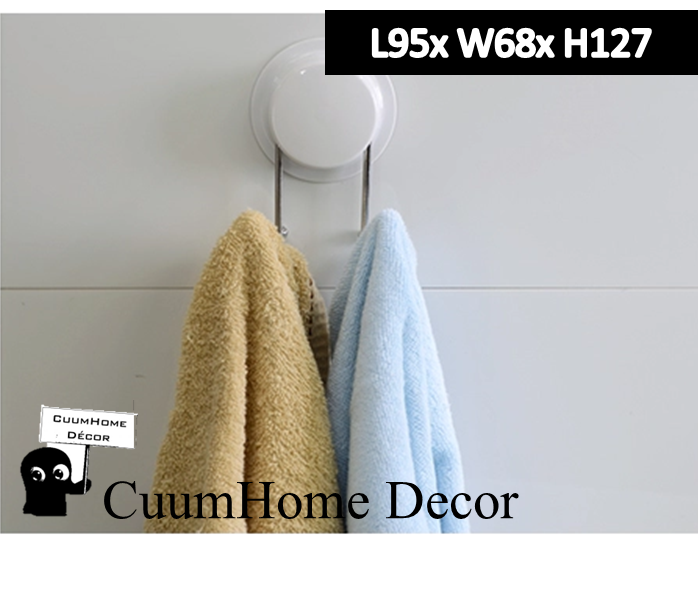 VR-34 ตะขอแขวน แบบ 2 ขา ไม่ต้องเจาะผนัง