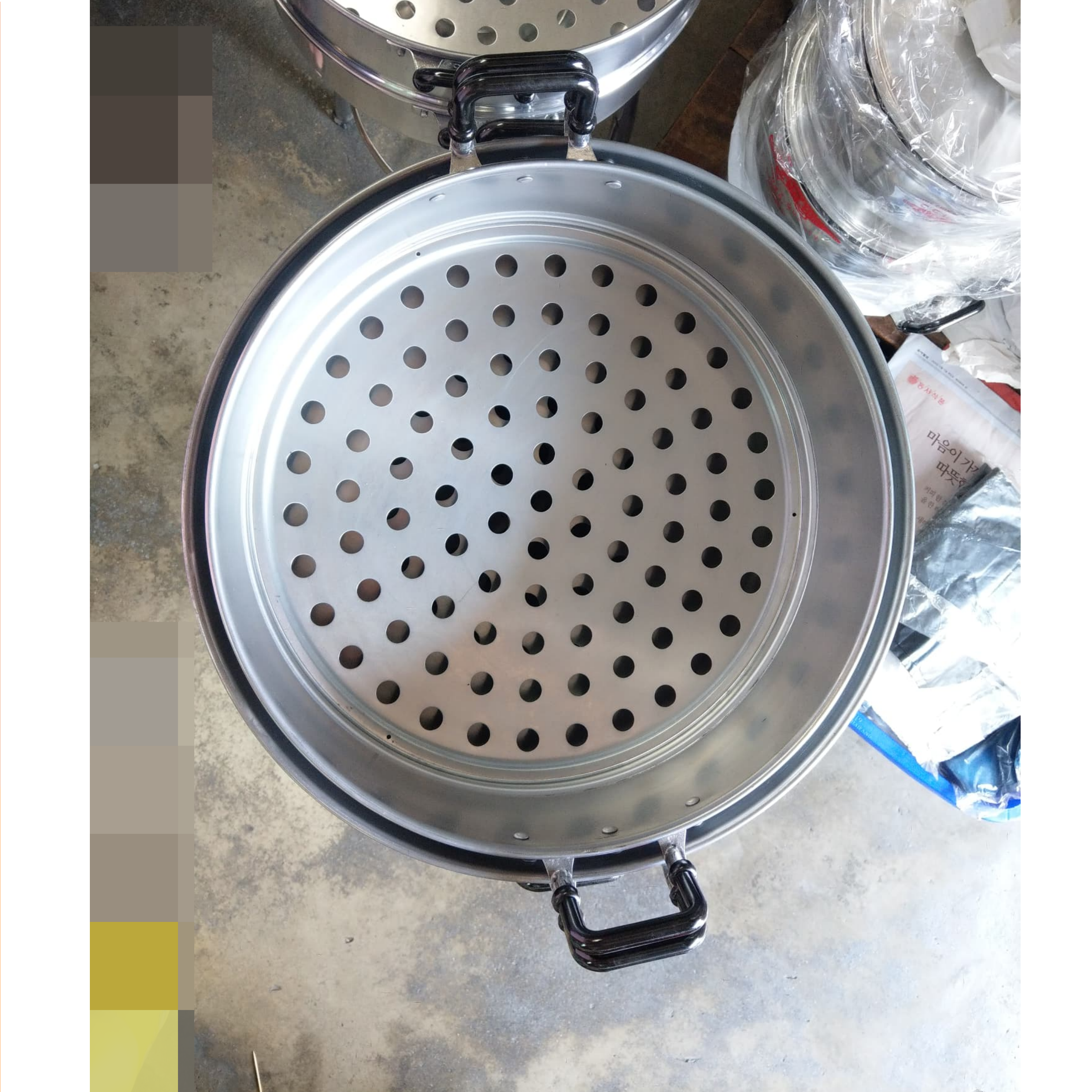 ซึ้งนึ่งอลูมิเนียม (ทรงจีน) มีให้เลือกขนาด 24-44 ซม. ตราจระเข้