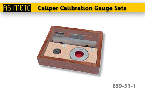 ASIMETO,P167,Caliper Calibration Gauge Sets,659-31-1