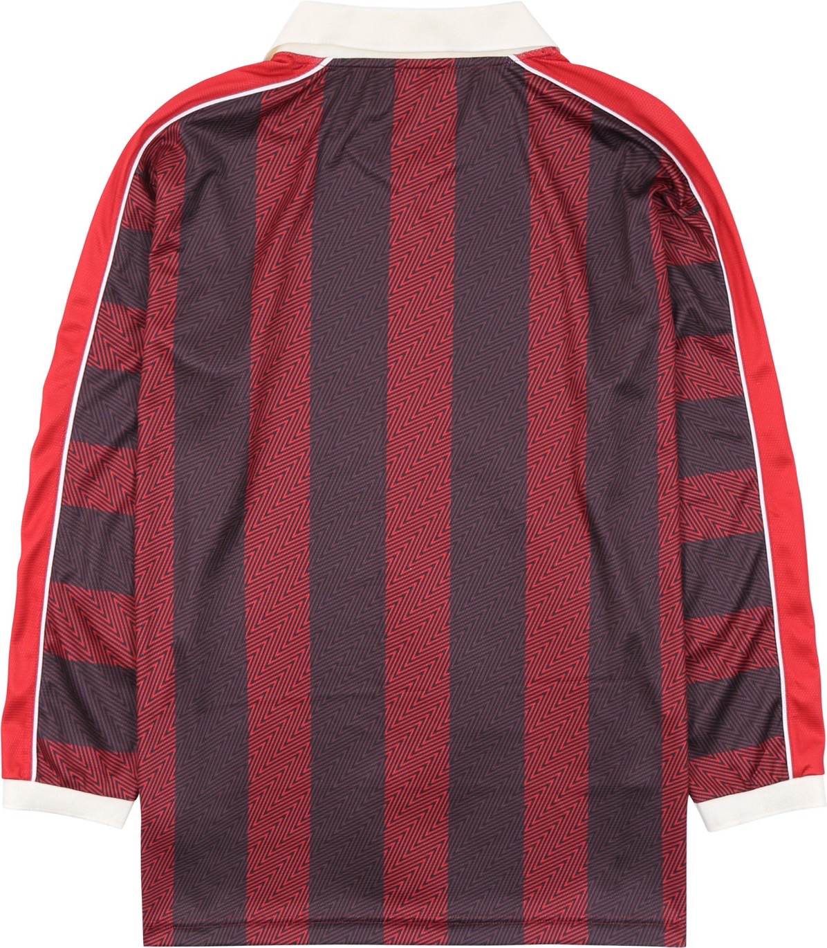 ใหม่ล่าสุด!! WARRIX Oversize เสื้อบอลไลฟ์สไตล์ เสื้อทีมชาติไทยทรงโอเวอร์ไซส์แขนยาว (WA-243FBATH11) - สีน้ำเงิน/ดำ