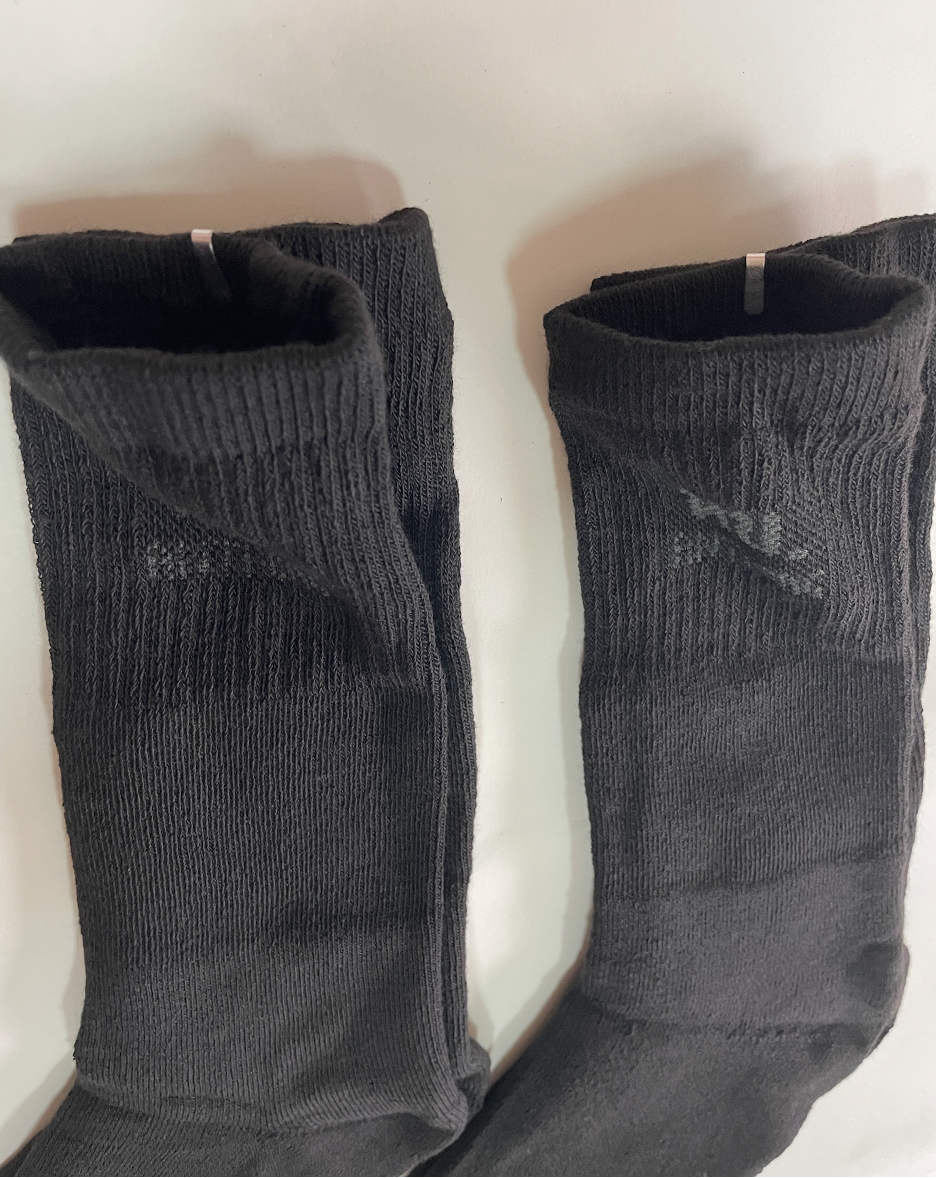 ถุงเท้า ดำ อย่าง ยาว หนา