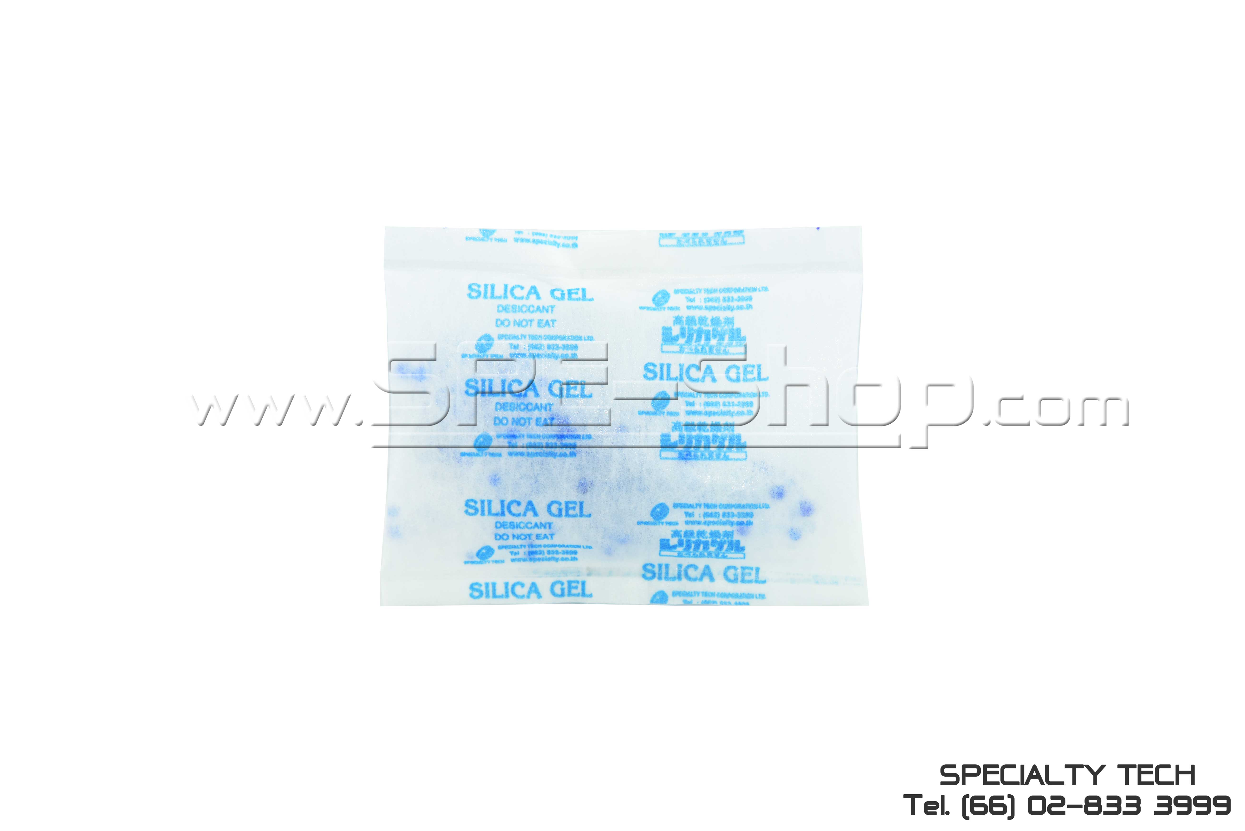 Silica Mix Blue Non Woven ซิลิก้าสีขาวผสมน้ำเงิน ซองนันวูฟเว่น
