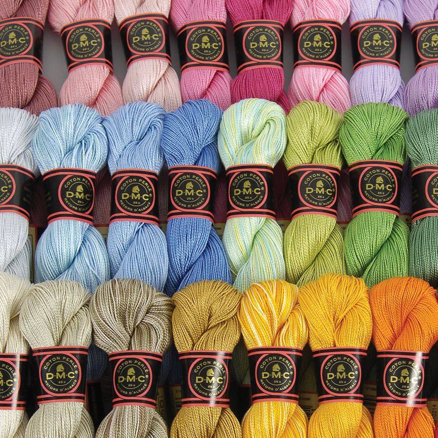 DMC Perle’ COTTON SPECIAL เบอร์ 8 และเบอร์ 12 made in france 🇫🇷 (115EA)