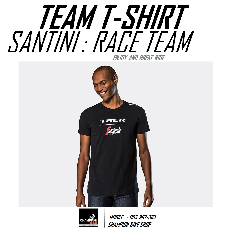 เสื้อยืดลายทีมTREK-SEGAFREDO SANTINI : TREK-SEGAFREDO TEAM T-SHIRT