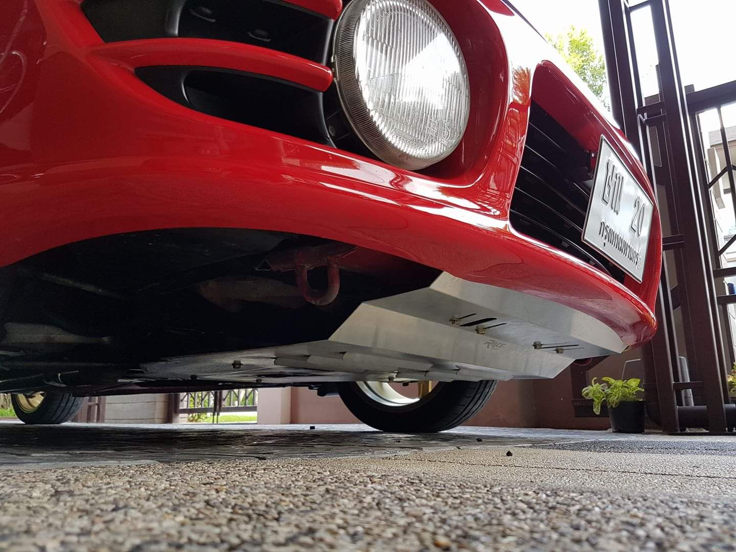 แผ่นปิดใต้ห้องเครื่องอลูมิเนียม Subaru Impreza GC Raceplate_Undertray