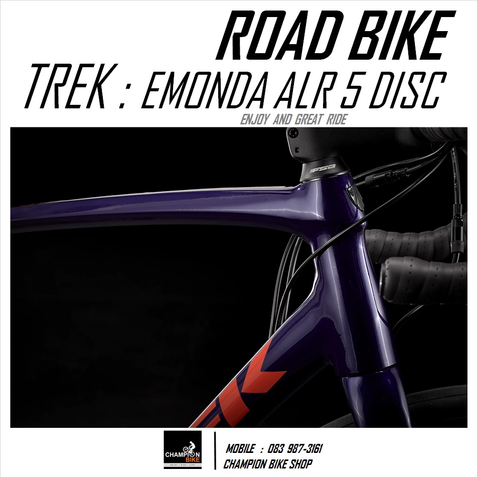 จักรยานเสือหมอบ TREK EMONDA ALR 5 DISC ROAD BIKE - 2022 สีม่วง-ส้ม