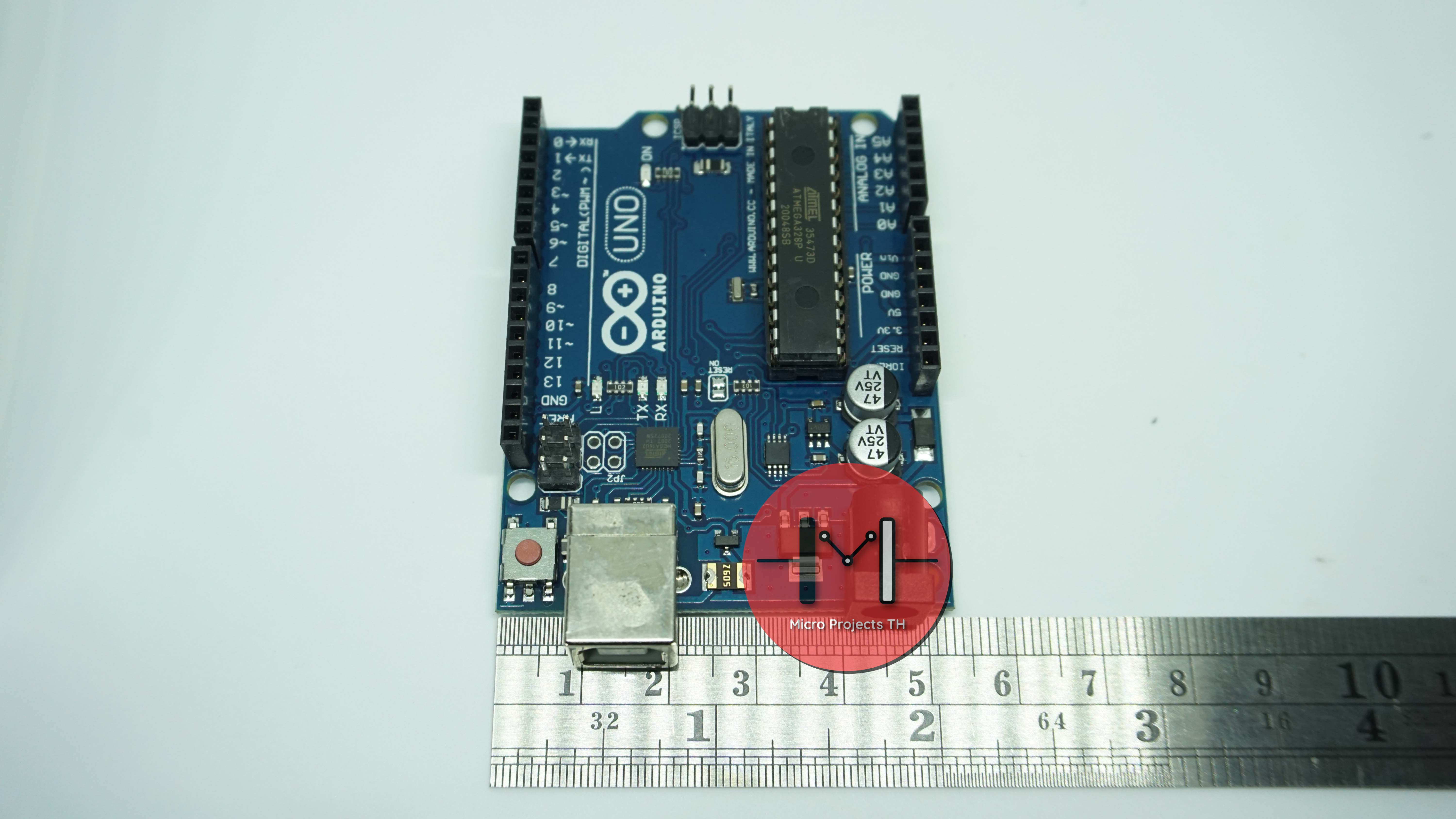 Arduino UNO R3 พร้อมสาย USB 15cm