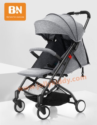 รถเข็นเด็กพับเล็ก Brand BN แบบพกพาน้ำหนักเบา 5.0 kg เพิ่มความยาวที่พักขา C10205