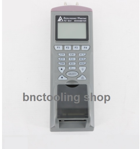 เครื่องวัดความดัน มาโนมิเตอร์ (Manometer),AZ9835 Pressure Differential Meter 5psi Datalogging Printer Manometer.