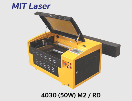 เครื่องตัดเลเซอร์ / เครื่องยิงเลเซอร์ MIT Laser 4030 (50W) M2 / RD