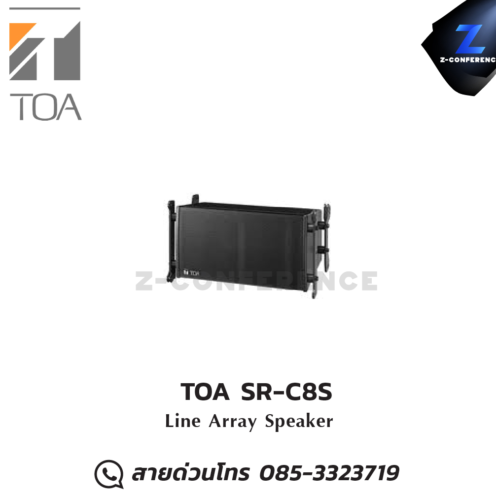 TOA SR-C8S Line Array Speaker ลำโพง , ตู้ลำโพง , speaker