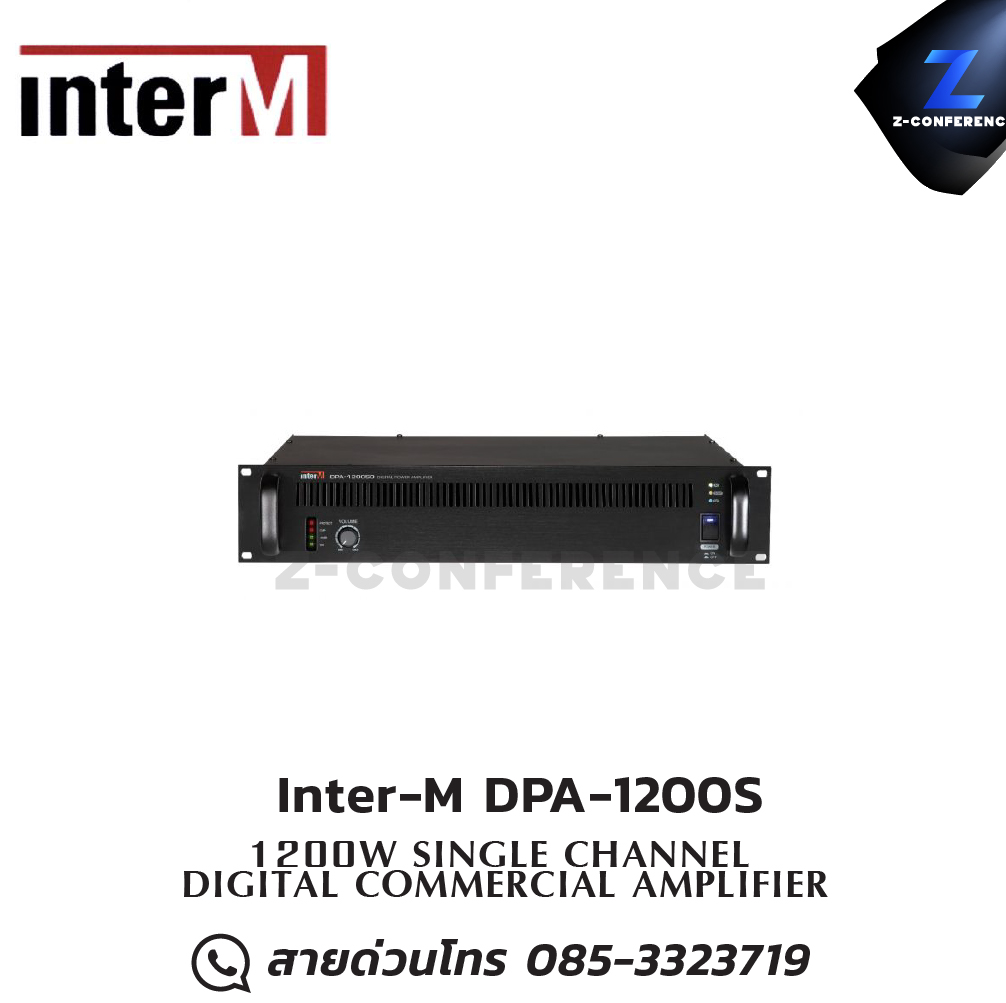 Inter-M DPA-1200S Power Amplifier 1200W , แอมป์ , amplifier, power amp, power amplifier