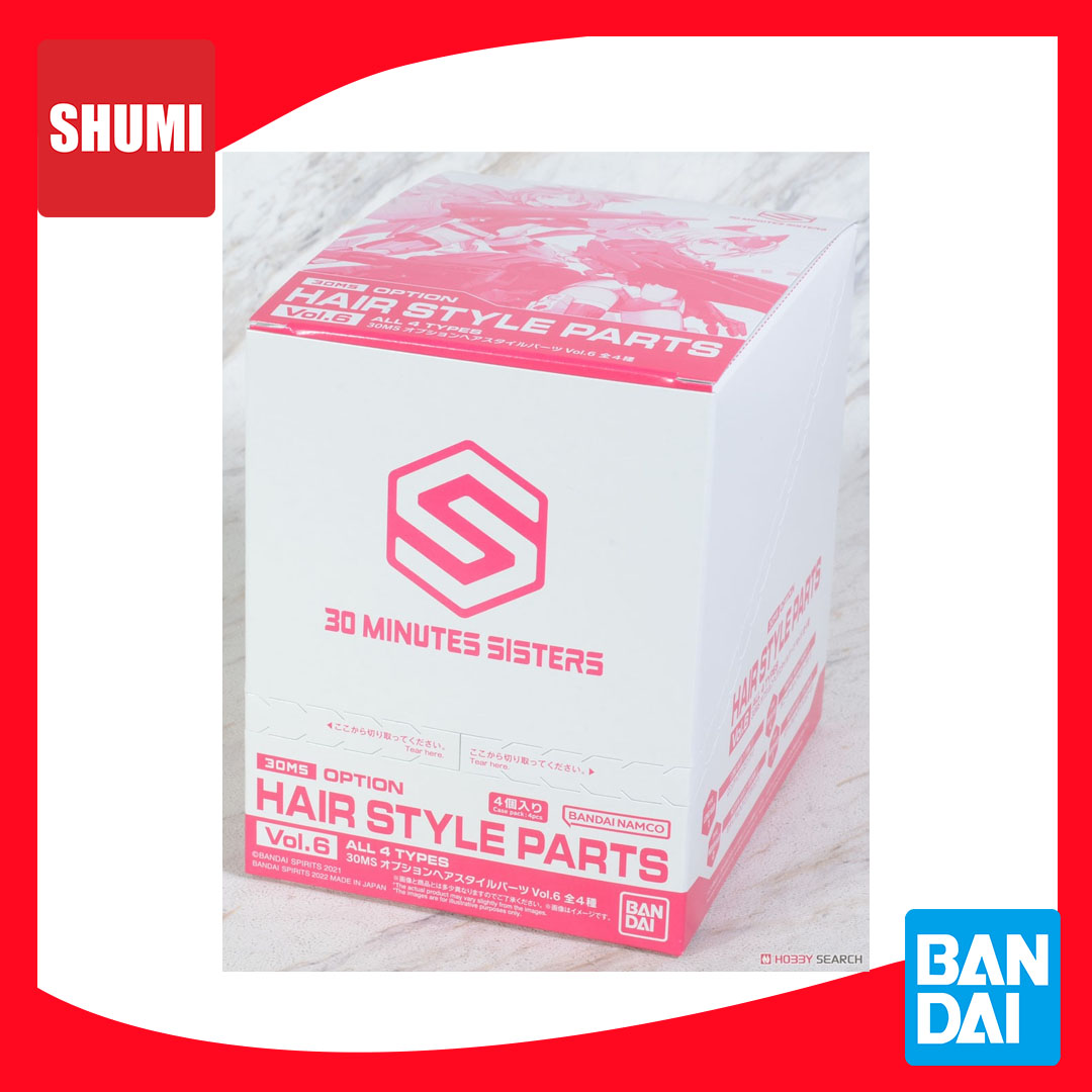 Bandai 30MS OPTION HAIR STYLE PARTS VOL 6 ALL 4 TYPES 4573102642233 A7