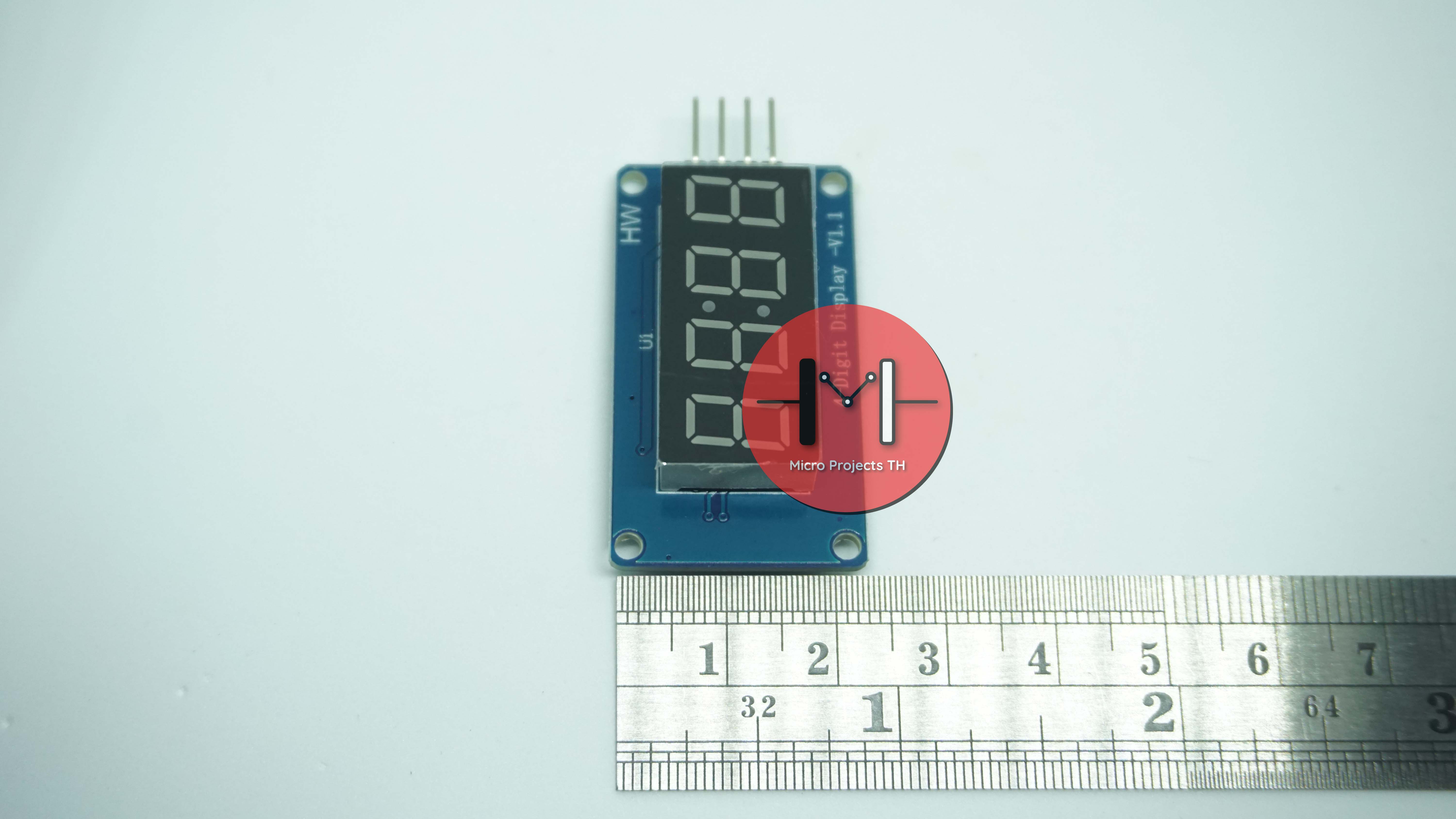 4-Digit Display TM1637 Red LED Display