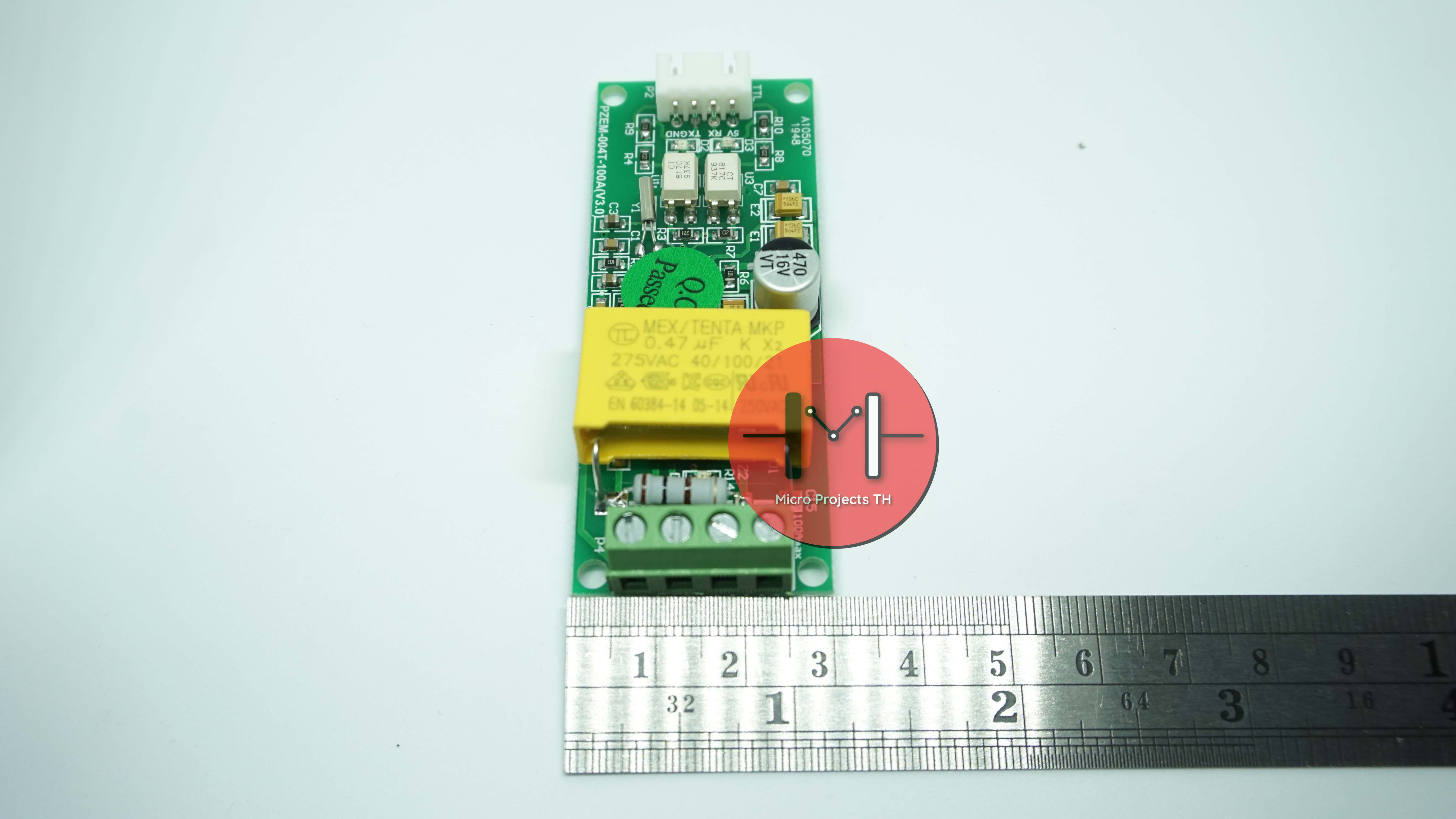 เซ็นเซอร์วัดกระแสและแรงดันไฟฟ้า PZEM-004T AC Power Energy Meter