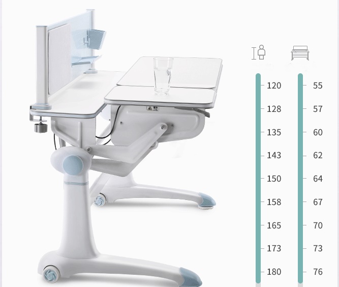 โต๊ะเขียนหนังสือเด็ก Smart Kids Model SMT2_T21 (Good for Health)