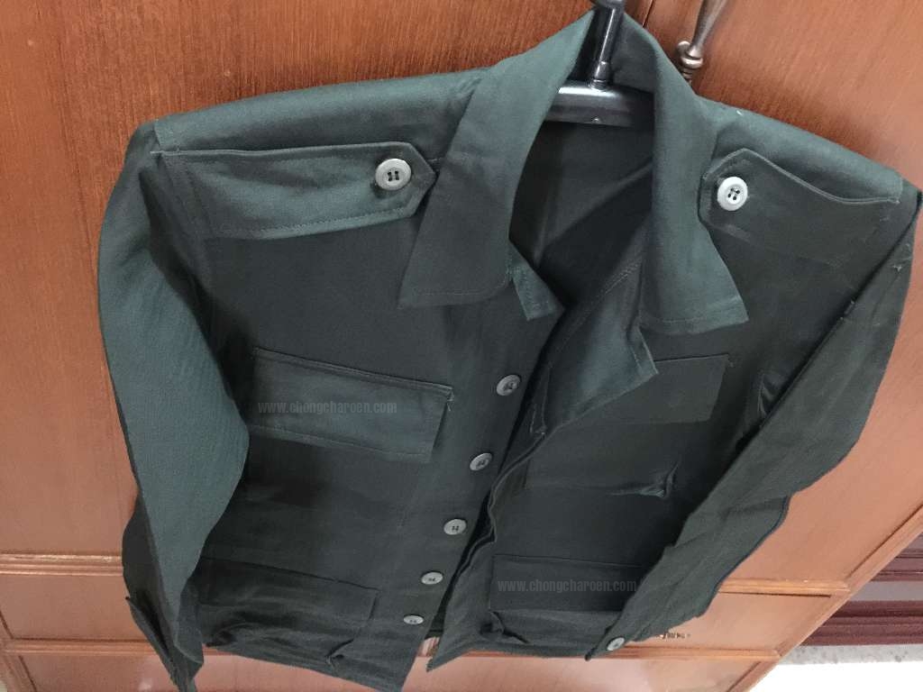 ชุด รด ชุด ฝึก เวส เขียว ยี่ห้อ SEATO ( เสื้อ + กางเกง )