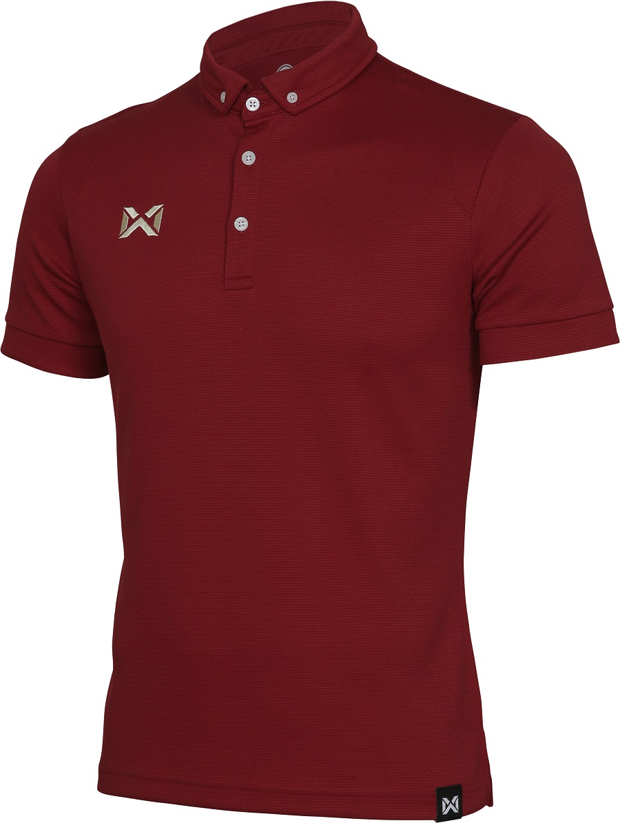 Warrix เสื้อโปโล สีล้วน รุ่น Classic Polo (WA-3315N, WA-PLAN15) สีชุดที่ 4