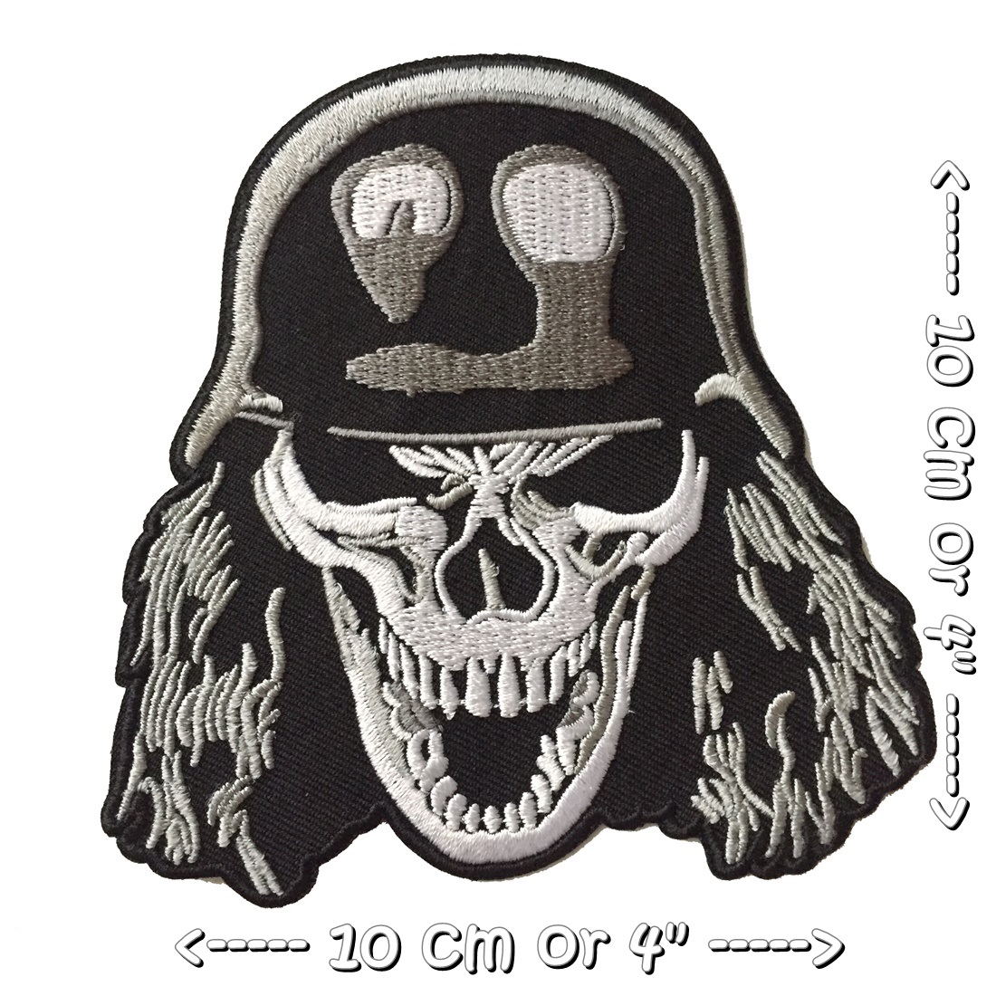 Slayer วงดนตรี ร็อค เฮฟวี่เมทัล พังค์ ตัวรีดแบบปัก อาร์มปัก ตัวรีดติดเสื้อ ตัวรีด ติดกระเป๋า ติดหมวก ติดแจ๊คเก็ต Rock Iron on Embroidered Patch