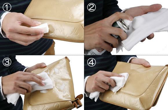 Lack Mousse 200ml. โฟมทำความสะอาดหนังแก้ว Vernis Patent