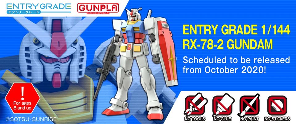 ENTRY GRADE 1/144 RX-78-2 Gundam