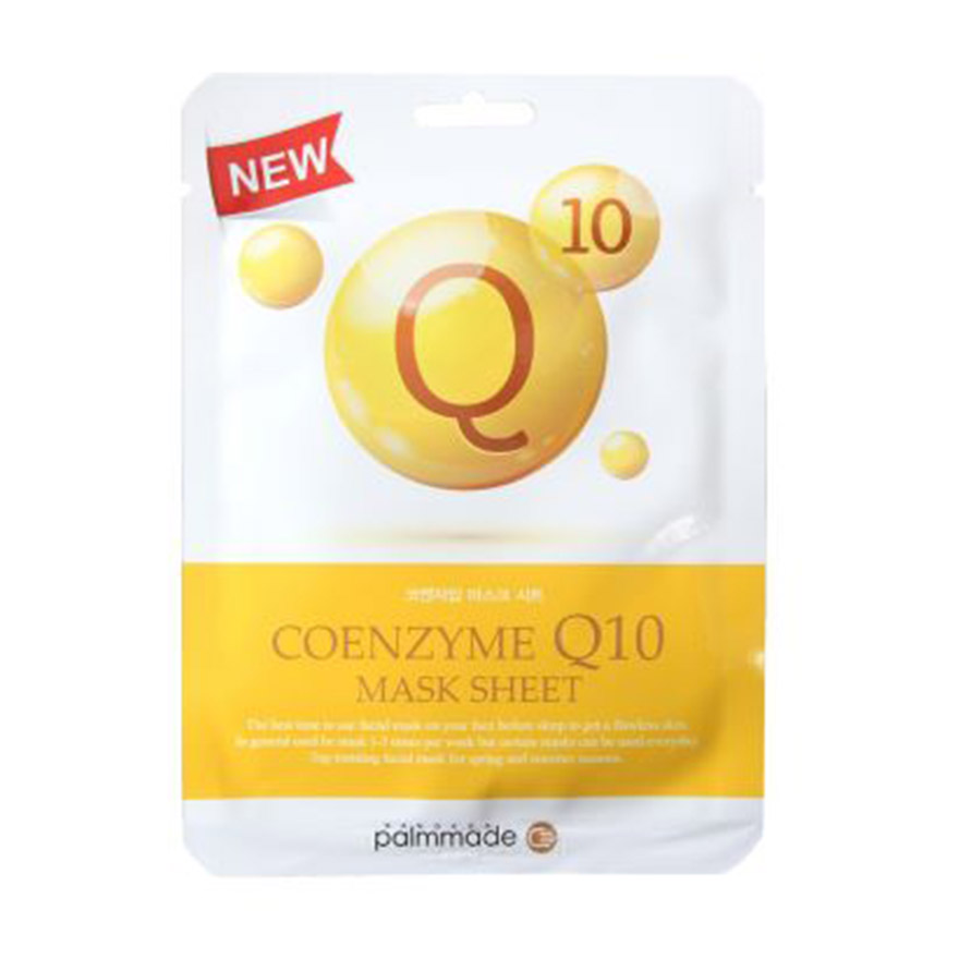 ปาล์มเมด โคเอนไซม์ คิวเท็น มาส์ก ชีท (12 ชิ้น) PALMMADE COENZYME Q10 MASK SHEET (12 pcs)