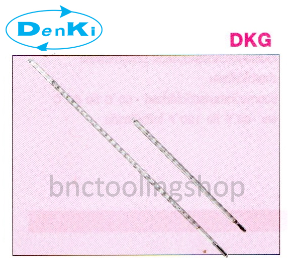 เทอร์มอมิเตอร์แบบแท่งแก้ว ความยาว 200มิล,Thermometer Length 200mm,Denki,DKG-200(-20°C-150°C)