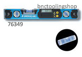ระดับน้ำอลูมิเนียมดิจิตอลแบบมีแม่เหล็กความยาว 450mm-Aluminum Digital Blue Level With Magnet 450mm,SHINWA,76349