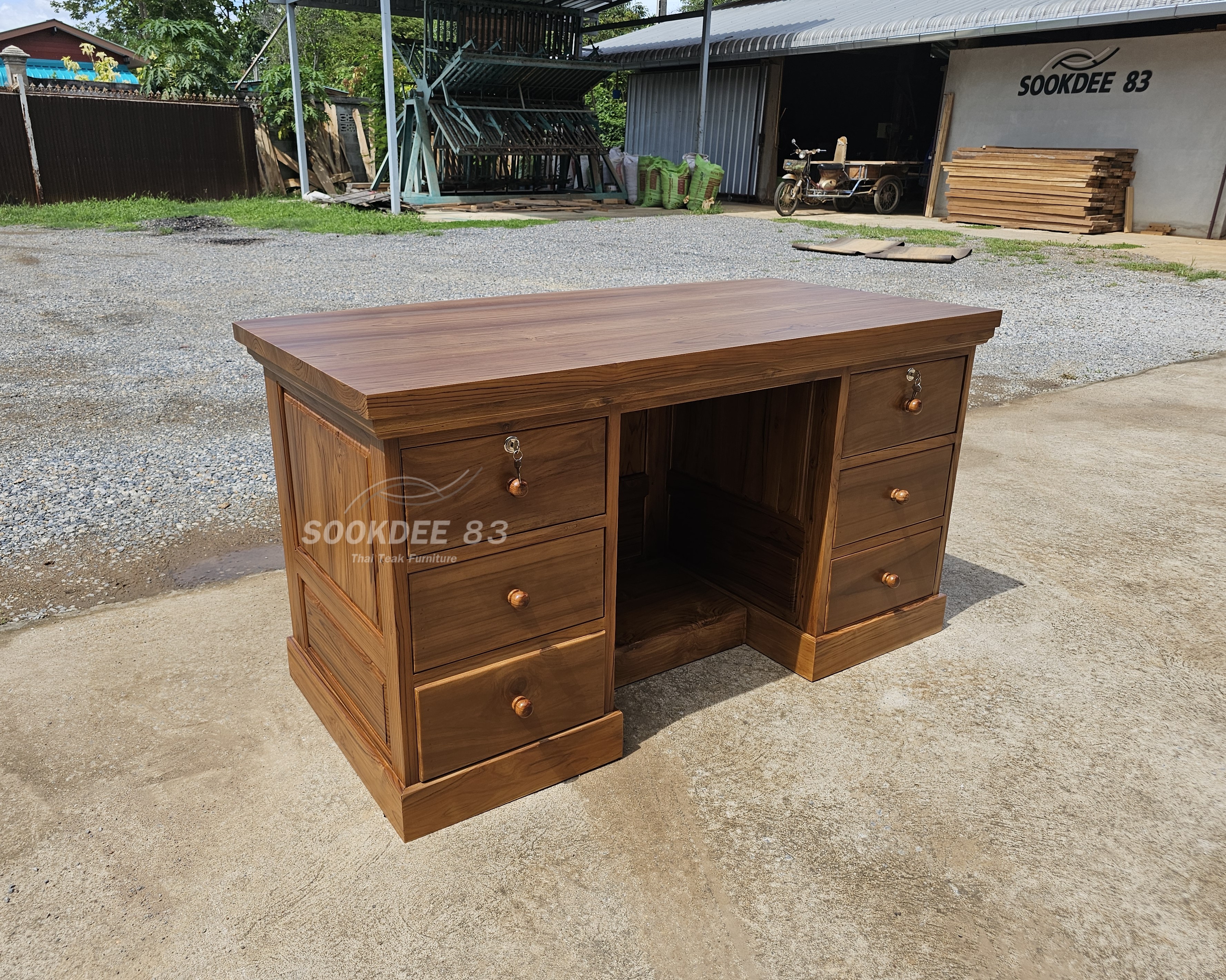 โต๊ะผู้บริหาร 1.5 ม.