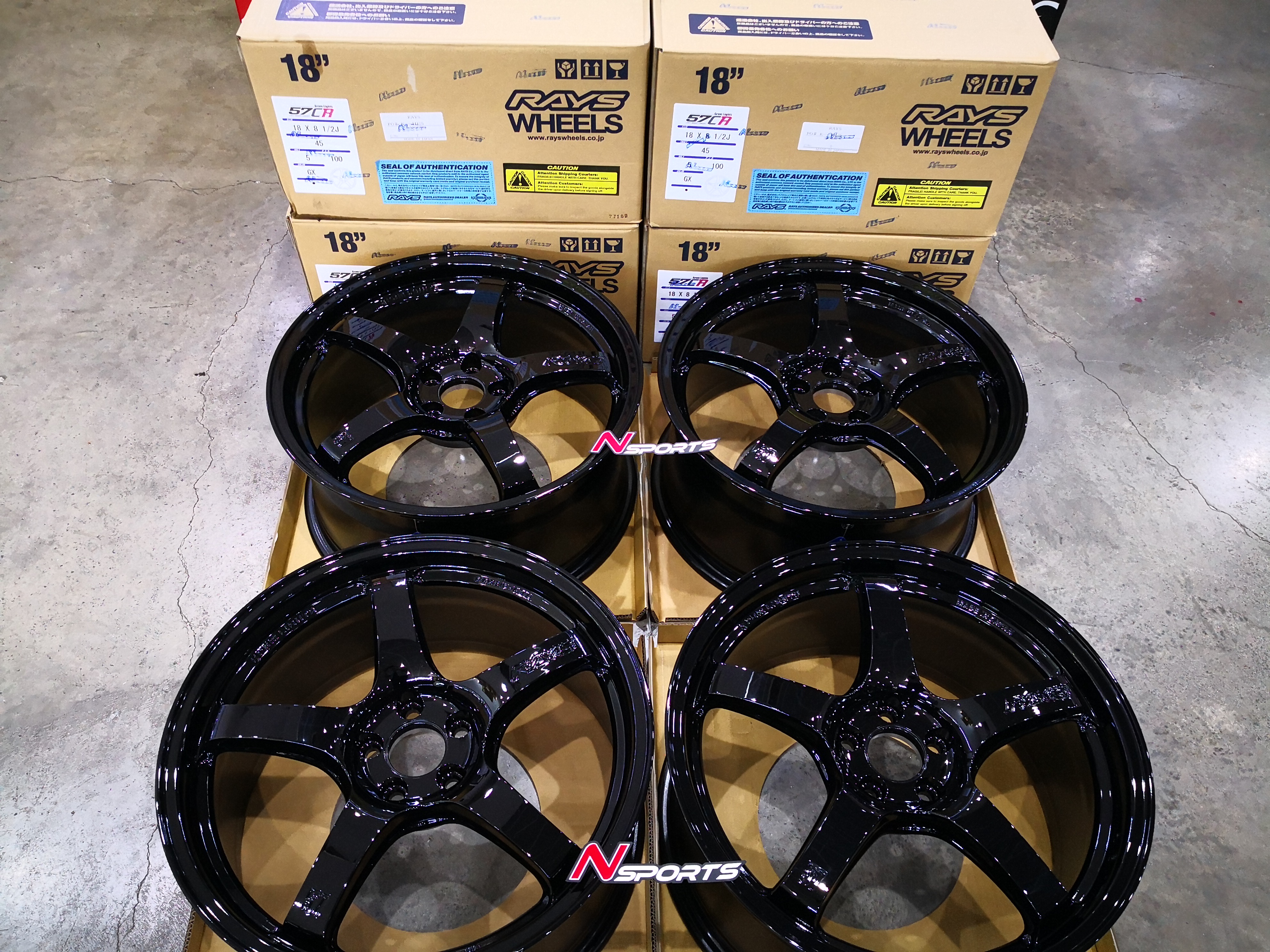 Gramlight 57CR 18x8.5+45 5-100