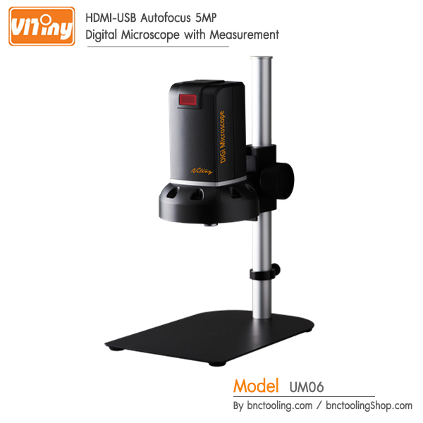 ViTiny,HDMI-USB Autofocus 5MP Digital Microscope with Measurement,UM06