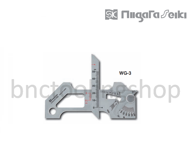 เกจวัดแนวเชื่อม,Welding Gauge,Niigataseiki,WG-3