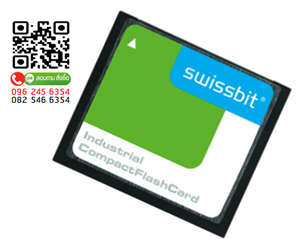 SWISSBIT, SFCF0512H1BK1TO-I-MS-553-SMA ,Compact Flash Card,512MB ,C-300 ,SLC, Industrial Grade