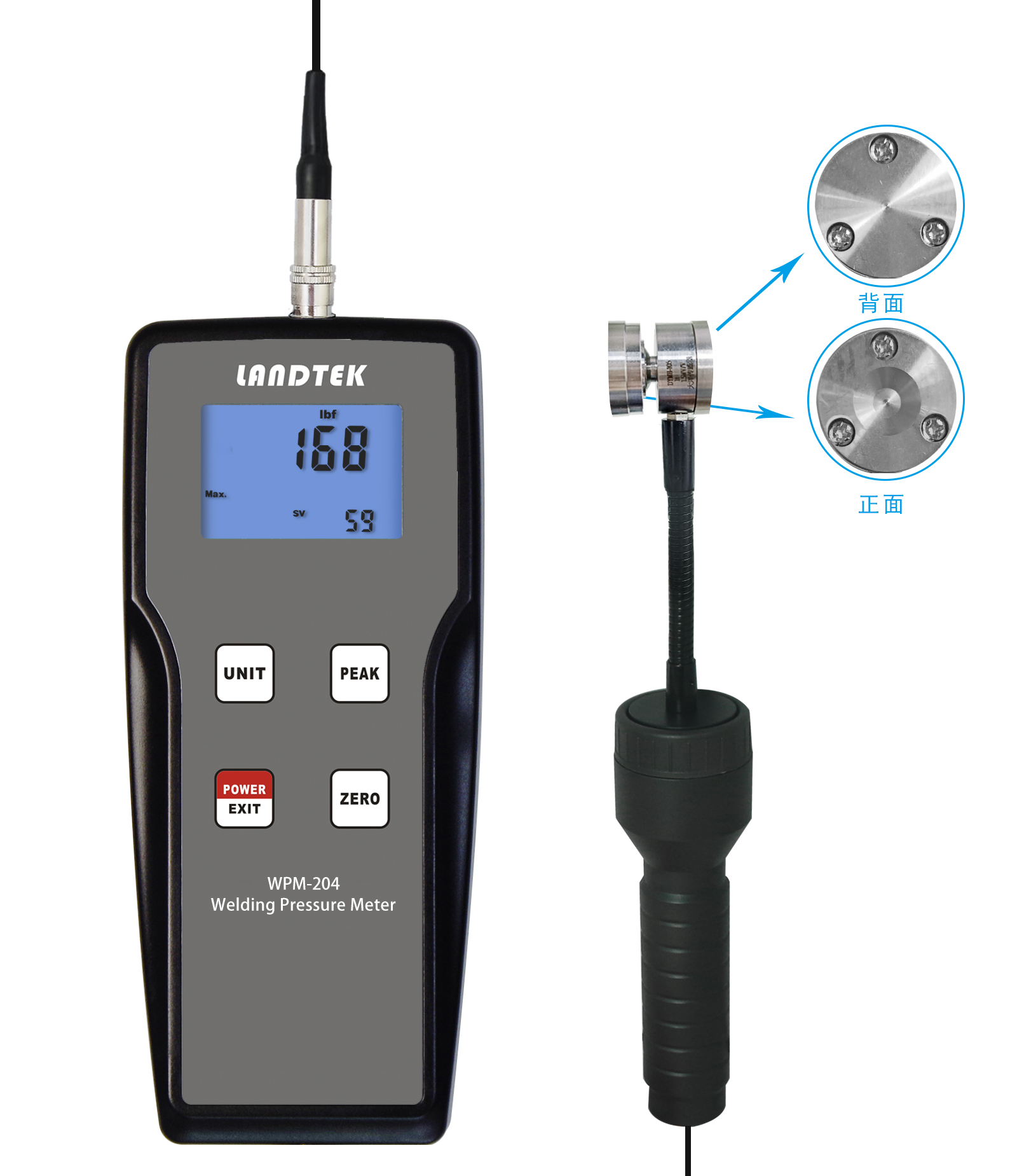 Welding Pressure Meter, Landtek, Welding Pressure Meter WPM-204,