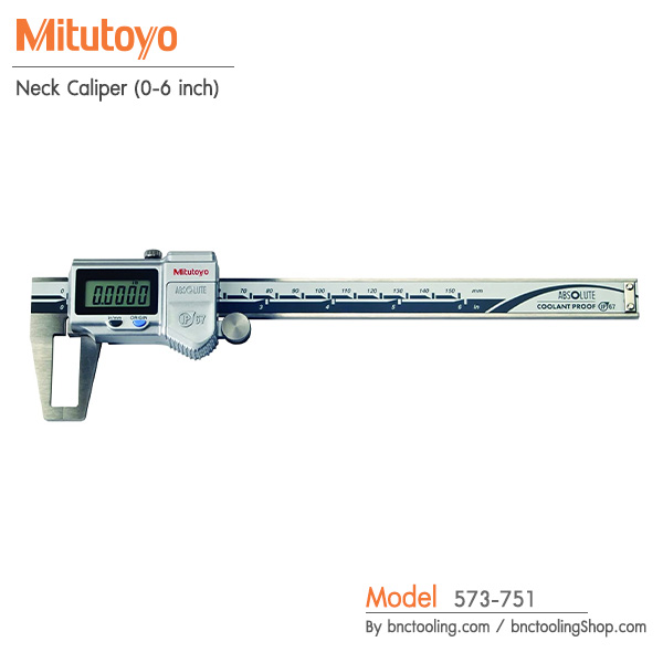 Mitutoyo,Neck Caliper (0-6 inch),573-751