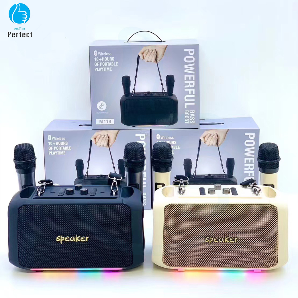 ลำโพงบลูทูธพร้อมไมโครโฟน By Millionperfect รุ่น M119