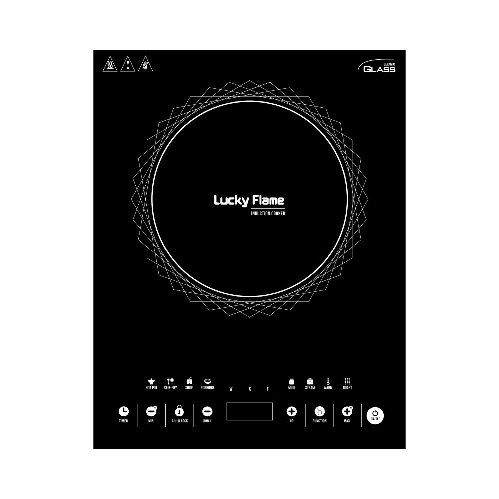 Lucky Flame เตาแม่เหล็กไฟฟ้า 2000 วัตต์ รุ่น TS-T202P