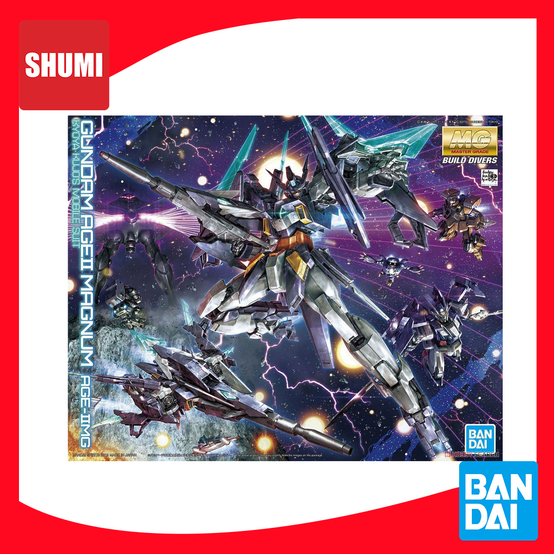 Bandai MG 1/100 GUNDAM AGE II MAGNUM 4573102570659 B1