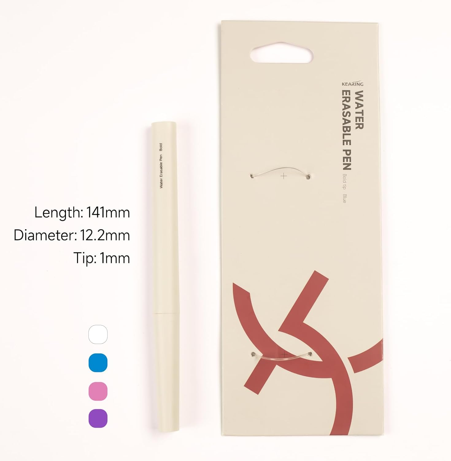 Kearing Air/ Water Erasable Pen premium ปากกาเขียนผ้า แบบระเหยและซักน้ำ / Kearing Eraser Marker ปากกาแบบลบรอย